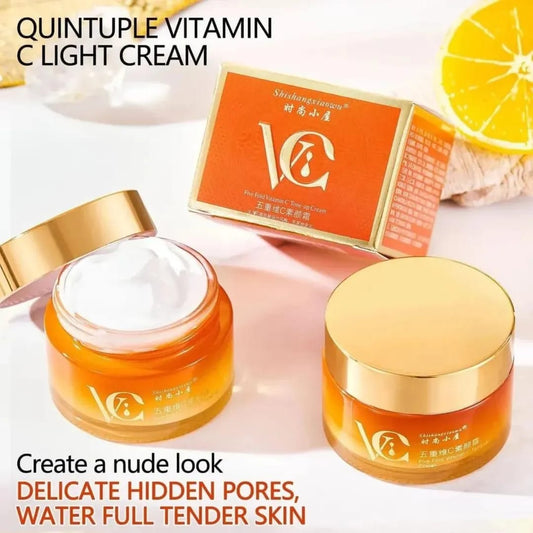 VC Five Fold Vitamin C Tone-Up Cream – Brightening Daily Moisturizer