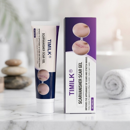 TIMILK Scarvanisher Scar Gel – Advanced Formula for Scars & Stretch Marks Reduction (30g / 1oz)