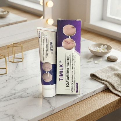 TIMILK Scarvanisher Scar Gel – Advanced Formula for Scars & Stretch Marks Reduction (30g / 1oz)