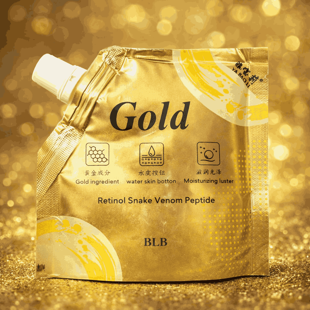 Premium 24K Gold Retinol Anti-Aging Eye Cream with Vibrating Massager Wand | Dark Circles, Puffiness & Wrinkles Treatment – Luxury Eye Care (100g)