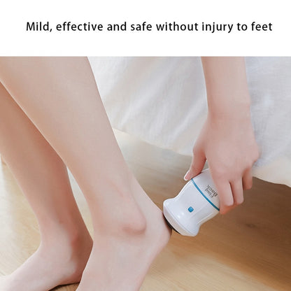 Rechargeable Electric Foot Callus Remover with Replacement Head – Portable Pedicure Tool for Cracked Heels