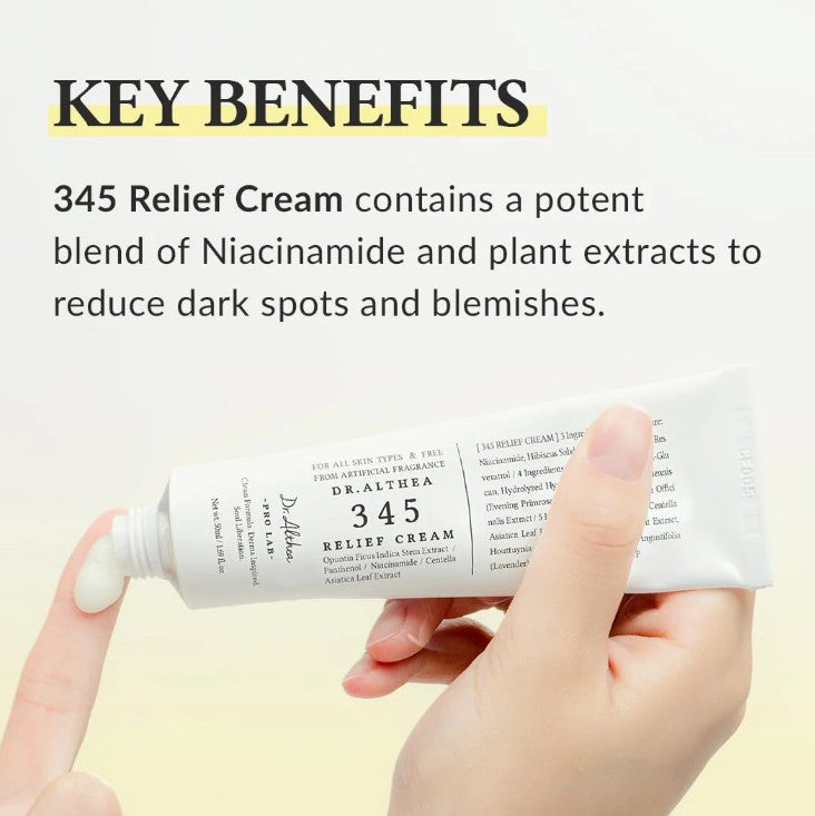 Dr.Althea 345 Relief Cream 100% Orignal